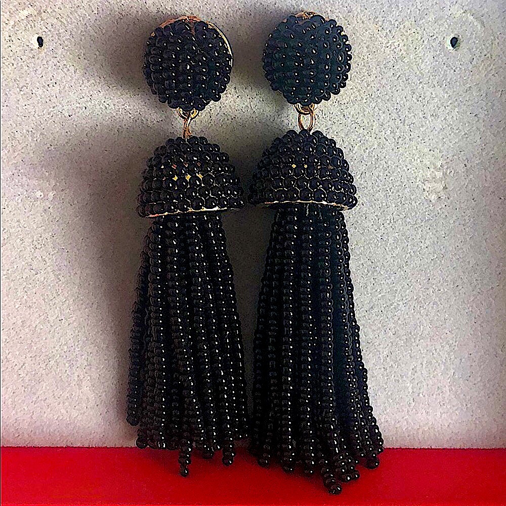 Baublebar Black Drop Earrings